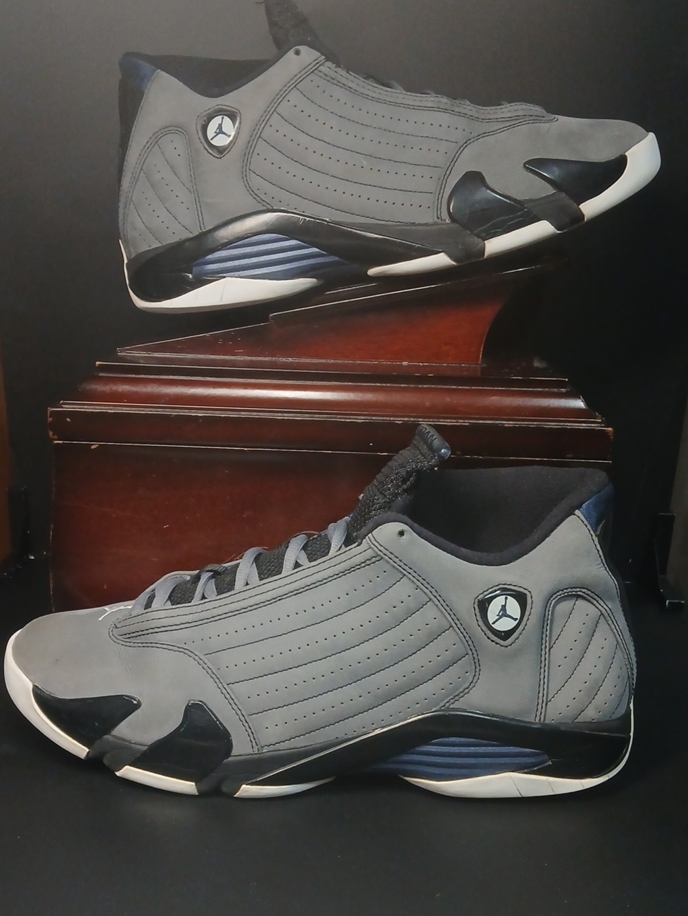 Air Jordan 14 Retro OG (2011) "GRAPHITE NAVY" Mens Size-13 100% Authentic!